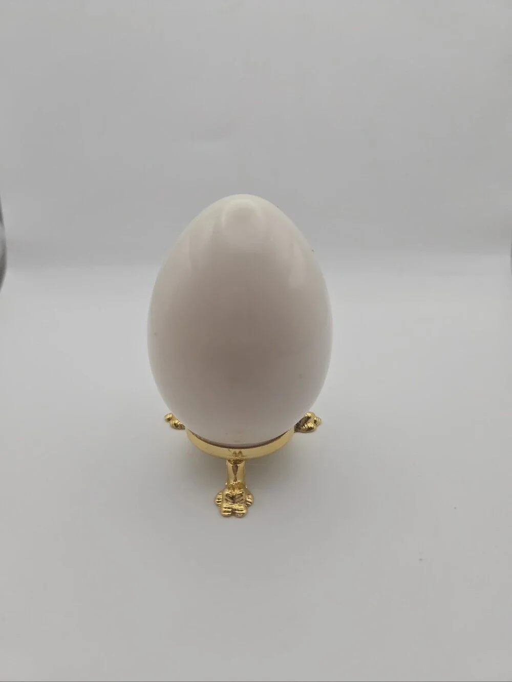 1980 Goebel Annual Easter Egg Bunny Porcelain Egg Figurine w/ Original Box